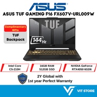 ASUS TUF GAMING F16 FX607V-URL009W METAL MECHA GREY C5-210H RTX4050 6GD6 16GB 512GB SSD 16" 144Hz WU
