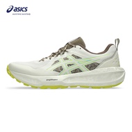 ASICS Men GEL-SONOMA 8 Trail Running Shoes in Light Dust/Aurora Green
