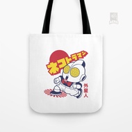 Ultraman Nekotoman Canvas Tote Bag