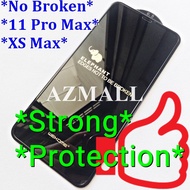 (No Broken Edge) 100% ORIGINAL WK Design 9D Full Cover Elephant Tempered Glass for iPhone 11 Pro Max