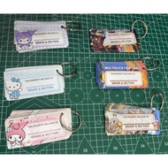 KEYCHAIN BIJAK SIFIR 1-12 | TIMES TABLE MULTIPLICATION KEYCHAIN (CUSTOM NAME)