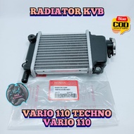 RADIATOR KVB SPAREPART MOTOR HONDA VARIO 110 KARBU TECHNO VUALITAS ORISINIL