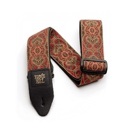 ERNIE BALL 4162 Guitar strap JACQUARD CRIMSON PAISLEY