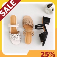Sendal Sandal Sandals Sepatu Cewek Perempuan Rumah Santai Outdoor Indoor Kondangan Hangout Selop Kar
