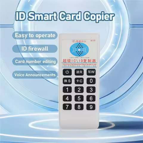 Handheld Frequency 125Khz to 13.56MHZ Copier Duplicator Cloner RFID NFC IC Card Reader Writer Access