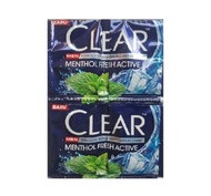 Clear men shampoo menthol fresh active 12 sachet x 9 ml