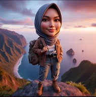 Cetak foto KARIKATUR bisa pake wajah sendiri (sehari jadi)GRATIS DESAIN