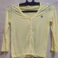 Yellow Cardigan minus P