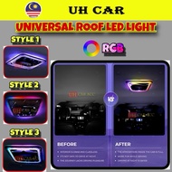 (VE) Universal Car Interior Room Lamp Room Light Roof Light RGB Galaxy Design