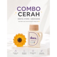 DIANZ GLOW SET . dianz vitamin + sabun bunga