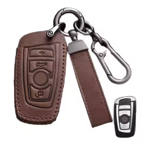 New Leather Car Key Case Cover Key Bag For BMW F20 F30 G20 f31 F34 F10 G30 F11 X3 F25 X4 I3 M3 M4 1 