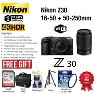 (NEW)Nikon Z30 twin lens kit 16-50mm/50-250mm original (1 YEARS WARRANTY) NIKON Z30 Z 30 MIRRORLESS 