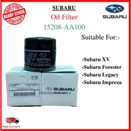 Subaru Oil Filter 15208-AA100 (SHORT) Subaru XV / Forester / Impreza / Legacy / BRZ