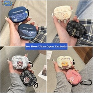 for Bose Ultra Open Earbuds Case Protective Cute Cartoon Covers Wireless Earbuds Shell TWS Headphone