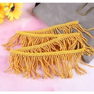 Applique Cotton Polyester Knit Fabric - Perfect for Sewing & Crafts | 4-10cm Width | On Sale JY