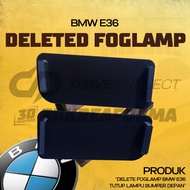 BMW E36 Delete Foglamp Front Bumper Lamp Cover