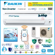 Daikin 3.0hp Non Inverter Air Conditioner FTV85PBV1MF & RC85BV1M ((WiFi)) R32 Standard Non-Inverter 