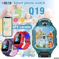 Orio New Smart Children Telephone Watch For Kids Call GPS Touch Screen Waterproof Wristwatch for Boys Girls Gifts Q19【AOXY】