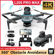 Less than 250 grams ❤️ L200 PRO MAX GPS Drone with 2-Axis Gimbal EIS 4K Professional Camera 360° Obs