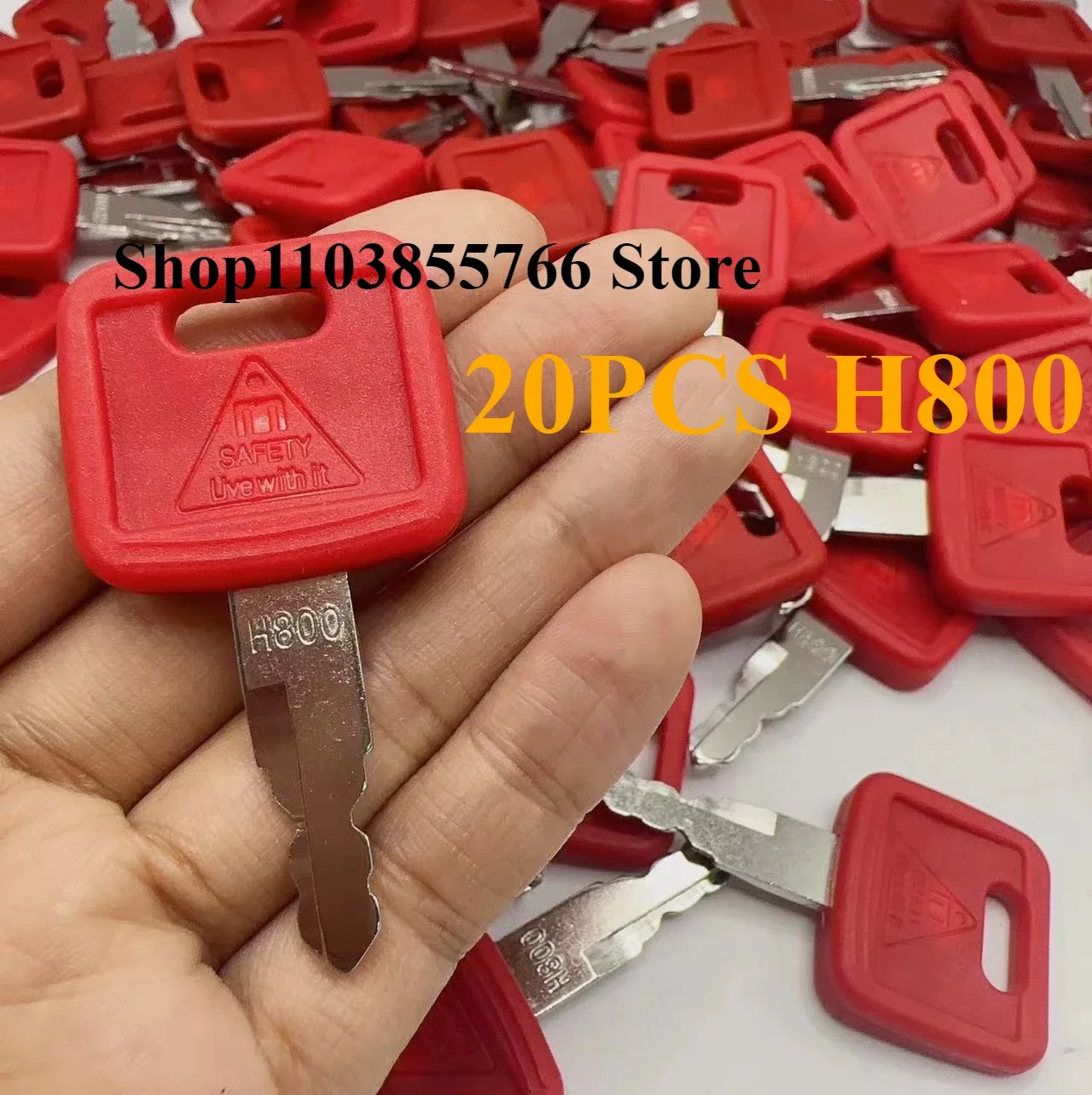 【Chat-support】 20PCS H800 AT194969 AT147803 4286465 Excavator Ignition Keys For Case Dozer New Holla