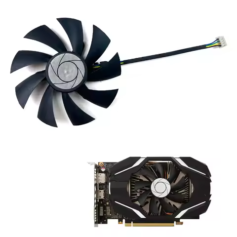 NEW Cooling Fan 85MM 4PIN HA9515H12SF-Z GTX 950 1060 GPU Fan For MSI R7 360 GTX 950 GTX 1060 ITX Gra