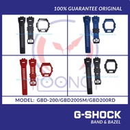 [ORIGINAL] G-SHOCK GBD200 GBD200SM GBD200RD BAND AND BEZEL "bnb" TALI 100% ORIGINAL NEW