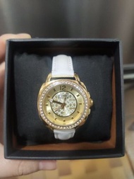 Coach圓盤鑲鑽石女裝手錶 (順豐到付)