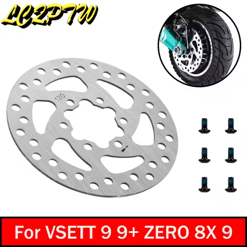 Electric Scooter 120MM Rear Wheel Brake Disk Disc Scooter Caliper Replacement Part Accessories for V