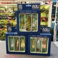 Abu garcia sweden 100 years limited edition Retro Spoon 3 - pack abu island 18g,abu dragnet 20g,glim