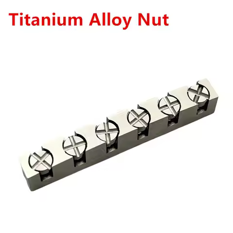 【Made in Japan】1 Piece Electric Guitar Titanium Alloy Height Adjustable Nut For ST TL Les Paul LP SG