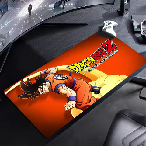 Mouse Pad Dragon Ball Anime XXL Gaming Accessories Varmilo Keyboard Desk Mat Gabinete Gamer Carpet M