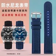 Suitable for Langqin Concas Pioneer Classic Replica Legendary Diver Nylon Watch Strap Male 21 22mm