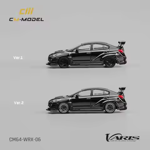 CM 1:64 Subaru WRX STI Varis Widebody Cast Alloy Car Model - A gift for friends, an adult collection