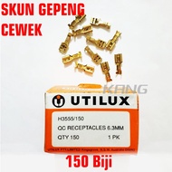 [150 biji] SKUN GEPENG UTILUX MOTOR MOBIL ORIGINAL
