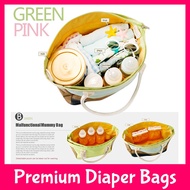 [MANY DESIGNS]Mummy Diaper Bag*Sling Carrier*Divider Milk Warmer*Waterproof Organiser*Large*Tote Shoulder