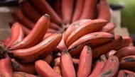 buah pisang merah kaya manfaat
