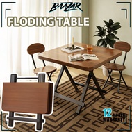 𝐁𝐌𝐙𝐀𝐑 Solid wood Folding table wooden outdoor glamping luxury solid pine portable table