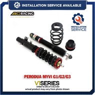 PERODUA MYVI GEN1/GEN2/GEN3 -BC RACING V1 SIRI SUSPENSI BOLEH LARAS