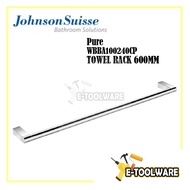 Johnson Suisse WBBA100240CP Pure Towel Rack 600mm