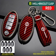 ปลอกกุญแจ For Nissan Almera Livina Sentra Skyline Navara เคสกุญแจรถยนต์