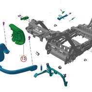 100% ORIGINAL YADEA E8S PRO BACKREST CUSION // 68540-D0T2-0000 100% ORIGINAL YADEA E8S PRO