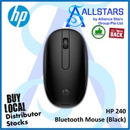 HP 240 Bluetooth Mouse (Black) / 1600dpi, BT5.1 (3V0G9AA#UUF) (Warranty 1year)