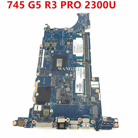 6050A2945701 For HP EliteBook 745 G5 755 G5 Laptop Motherboard L29298-601 R3 PRO 2300U 100% Working