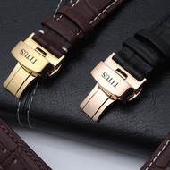 TITUS watch strap genuine leather watch strap 2825 2887 3022 watch accessories 18 20 21 22 24mm