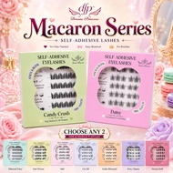 【2 Box Combo】  Eyelash extensions Free Glue Tanpa Gam Lash | 2 Kotak | Dream Princess | Selesa & Rin