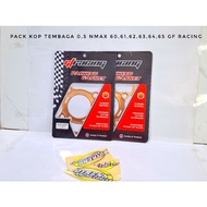 BRASS COPPER PACKING HEAD NMAX AEROX 155 2DP THICKNESS 0.5 DIAMETER 60 TO 65 GF RACING - BOYRENK