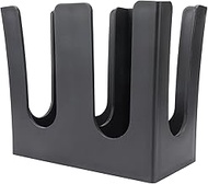 Cup and Lid Holder Organizer - Dual Compartment Design, Thick Plastic, Fits Disposable Cups 5-16oz, 