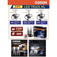 OSRAM H1 H4 H7 24V LED BULB for Truck Lorry isuzu inokom daihatsu hino fuso hicom Headlamp headlight head lamp light