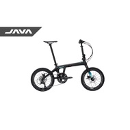 JAVA Aria Folding bike 20' titanium and blue ready stock