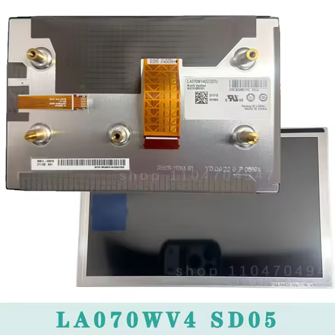 LA070WV4-SD05 LA070WV4-SD04 LCD Screen LA070WV4(SD)(05) For RT6 RNEG2 DS5 508 M-ercedes Citroen C4 P